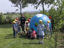 Spiel mit dem Erdball