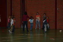 Spiele &uuml;ber Mittag in der Halle