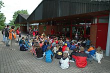 Abschluss am Mittwoch Abend vor der Chliriethalle