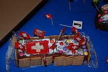 Die Kuchen werden verziert...